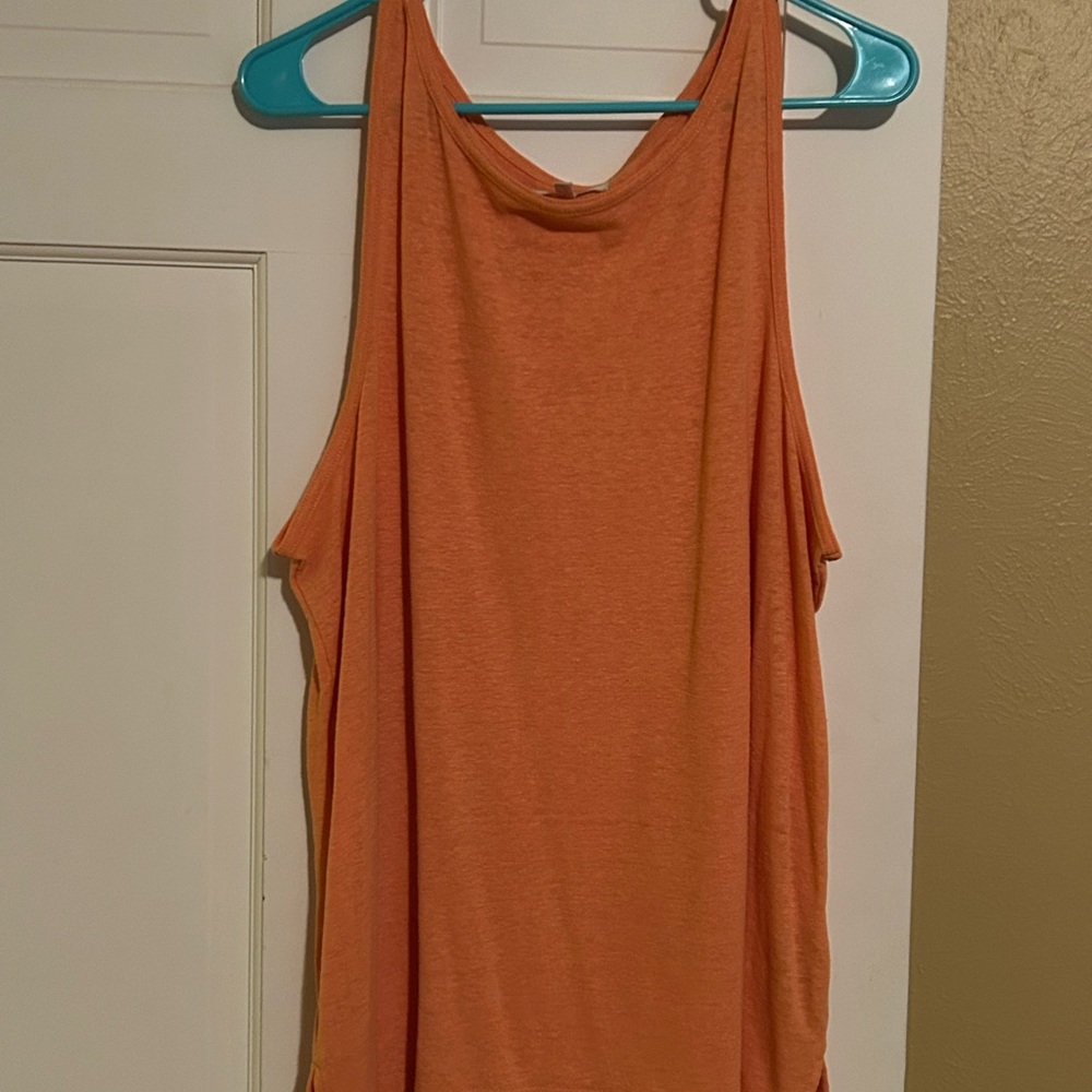 Madewell Vibrant Orange Tank Top